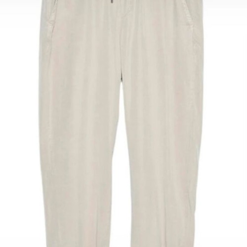 Zara women's pants like new, beige, with drawstring, size S