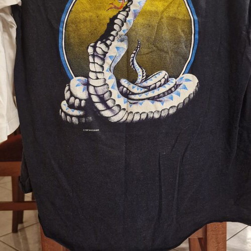Whitesnake vintage t-shirt used, official 1987 merch, size XL