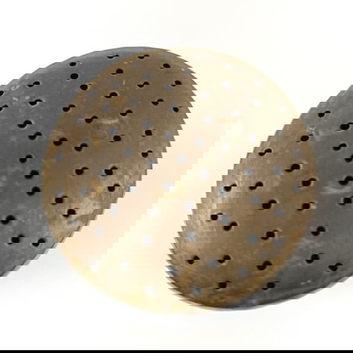 Αντίκα μπρούτζινη ζαχαριέρα μεταχειρισμένη, εσωτερικά γανωμένη