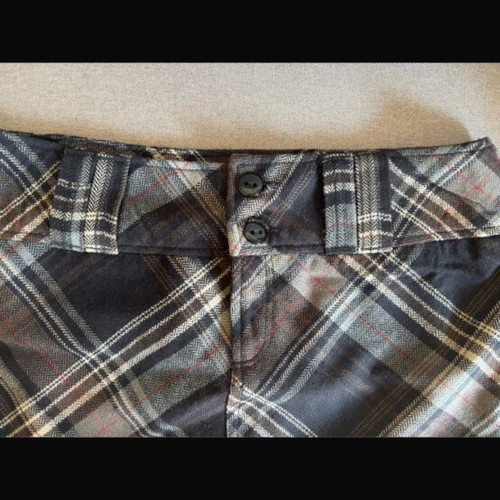 Colours of the World micro mini tartan skirt, vintage y2k, size L