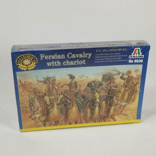 Italeri Persian Cavalry with Chariot 1/72 sealed like new