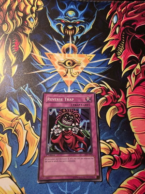 Reverse Trap 1st edition used Yu-Gi-Oh! card