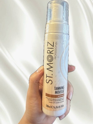 St. Moriz Self Tanning Mousse medium καινούργιο, σφραγισμένο