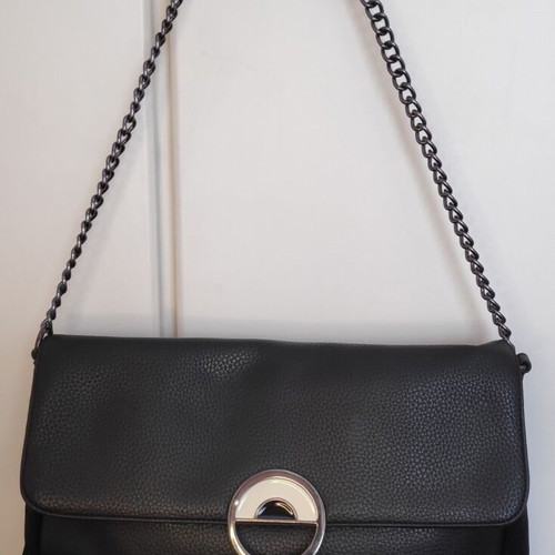 Christina Malle Clio Clutch Bag like new, black shoulder bag