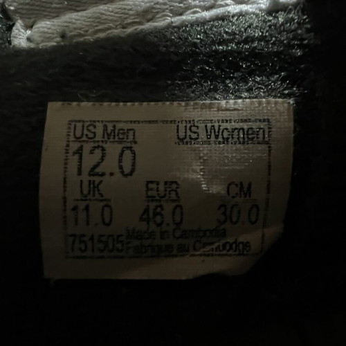 Vans of the World high sneakers used, size 46, black and brown