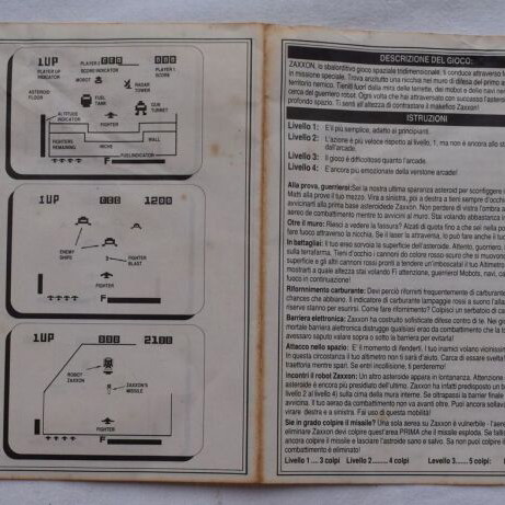 Zaxxon Atari 2600 game used, shoot 'em up