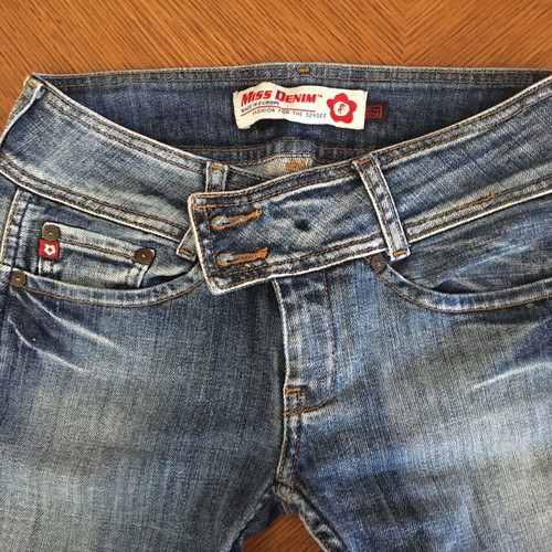Miss Denim jeans like new, size 27, blue