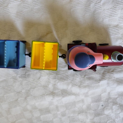 Pig Grandpa Pig's Train toy like new