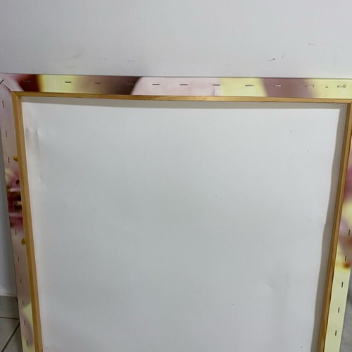 Decorative painting used with small defect