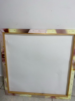 Decorative painting used with small defect