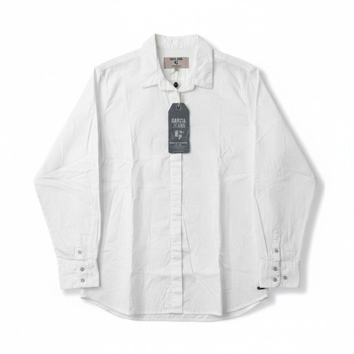 Garcia Jeans white long sleeve shirt XXL