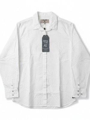 Garcia Jeans white long sleeve shirt XXL