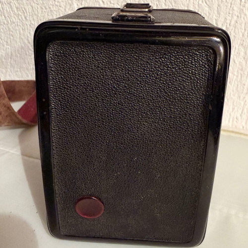 Ferrania Box CHF 10.5 camera used, 1938 vintage
