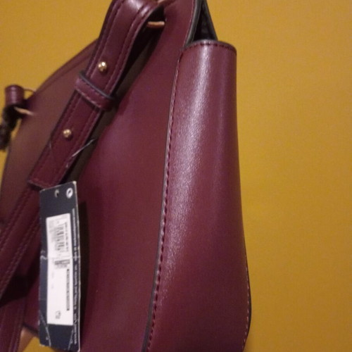 M&S Collection Marks & Spencer shoulder bag new, dark burgundy