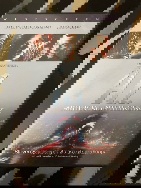 A.I. ARTIFICIAL INTELLIGENCE WIDESCREEN DVD MOVIE 2-DISCS ΜΕ ΕΛΛΗΝΙΚΟΥΣ ΥΠΟΤΙΤΛΟΥΣ STEVEN SPIELBERG
