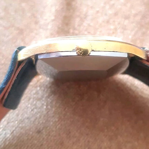Eterna Matis 1970 watch used, automatic, brown