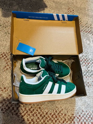 Adidas Campus παπούτσι αθλητικό σαν καινούργιο, νούμερο 38, πράσινο