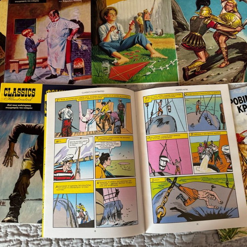 Classics Illustrated comics new, pack of 8