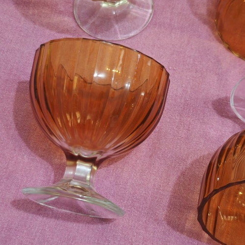 Set of 6 Glass Dessert Bowls new