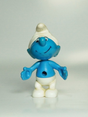 Smurfs figure used
