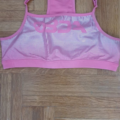 BDA Athletic Top Body Action pink with silver like new
