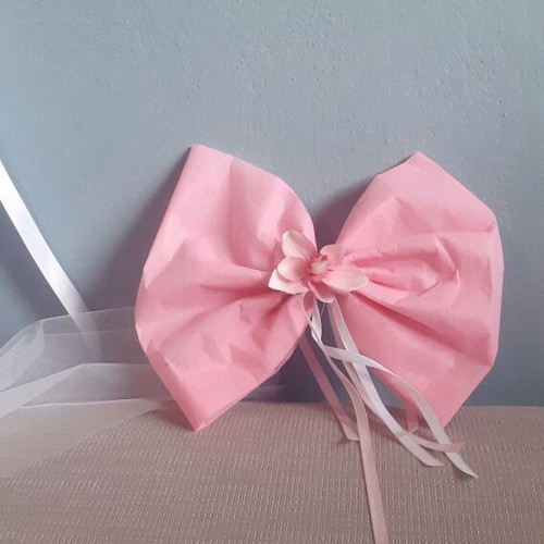 Wedding and Baptism Decoration Set new, handmade with tulle roll