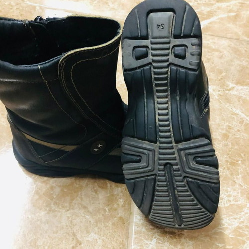 KK kids shoes used, size 34, leather boots