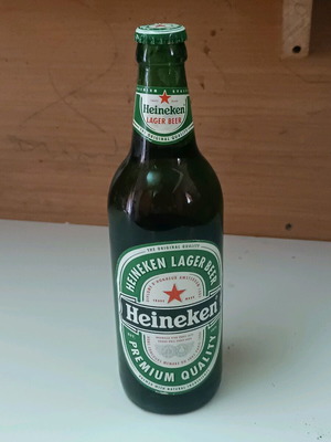 Heineken 0.5l new collectible sealed bottle from 2002