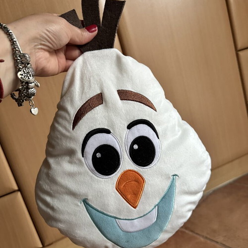Olaf decorative pillow like new from Frozen