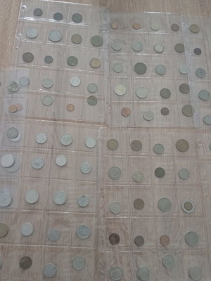 Coin collection used, 140 pieces from Greece and abroad