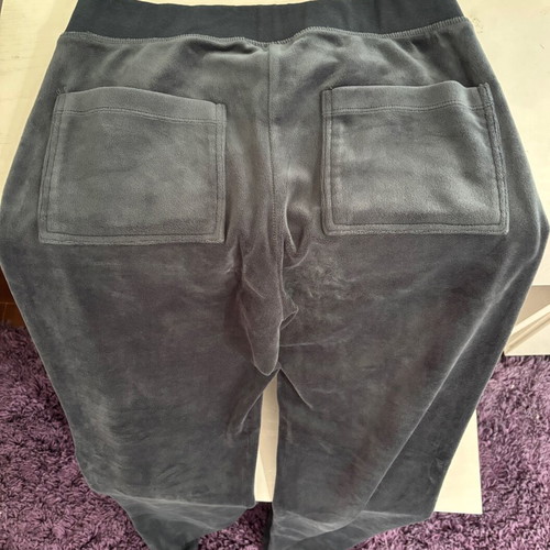 SugarFree pants used, size S, dark turquoise with missing gold lace