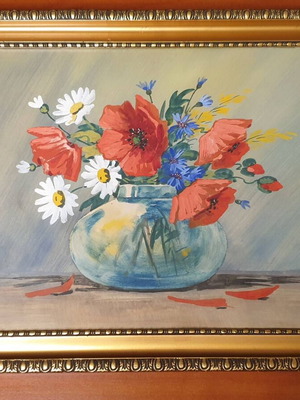Painting by Hungarian artist Mayer B used