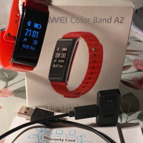 Huawei Color Band A2 touch watch like new with box and accessories