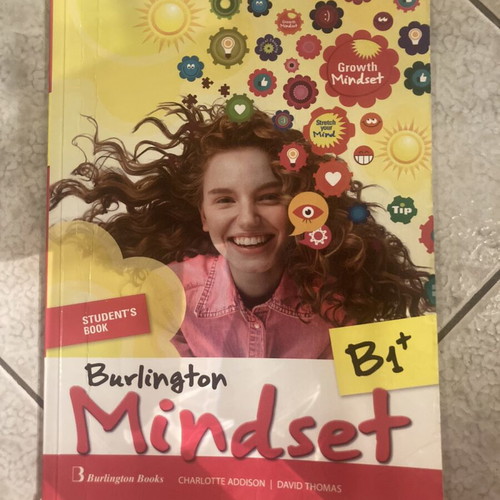 Burlington Mindset English B1 books used, set of 5