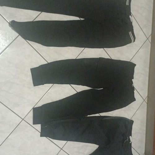 Boys' sweatpants Zara black used, pack of 3 for ages 9-12