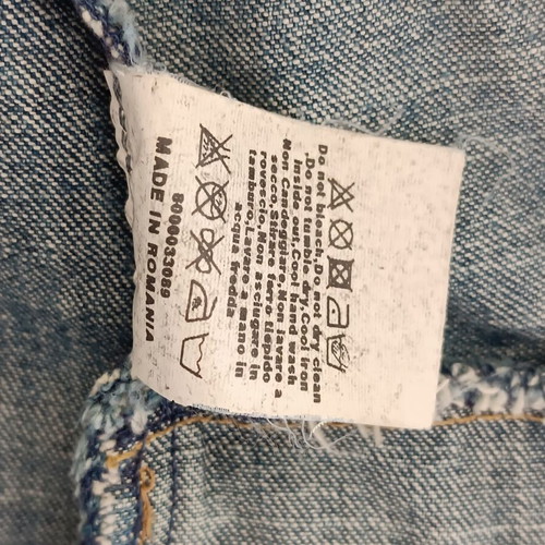 Fornarina denim jacket like new, size L with slim fit