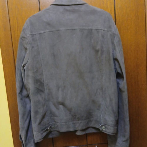 All Saints suede jacket new, gray, size L