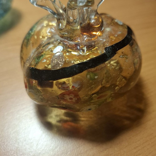 Glass decorative pomegranates like new
