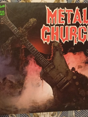 Metal Church vinyl record 1985 US Electra Records like new, metal