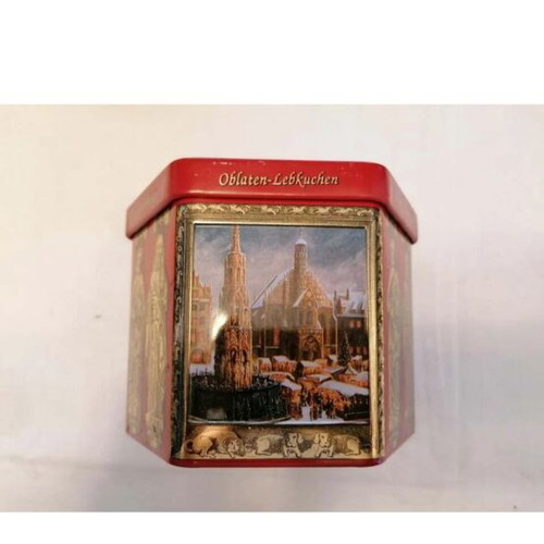 Gottfried Wicklein GmbH & Co Nurnberger Lebkuchen metal tin