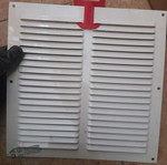 Ventilation grille with mesh 150cm2 new