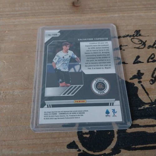 Salvatore Esposito Panini Chronicles rookie card like new