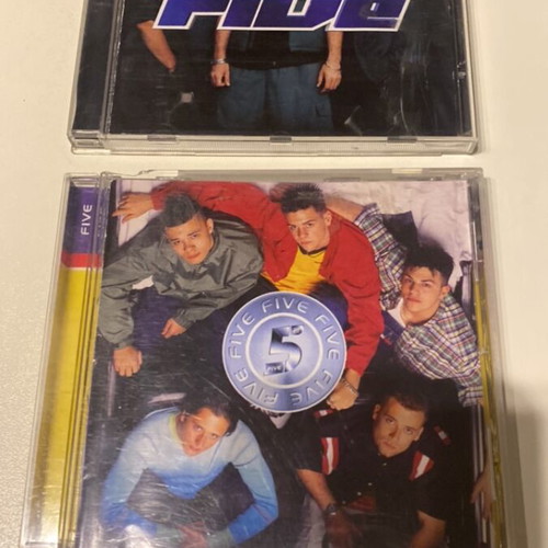 Five CD album used, pop