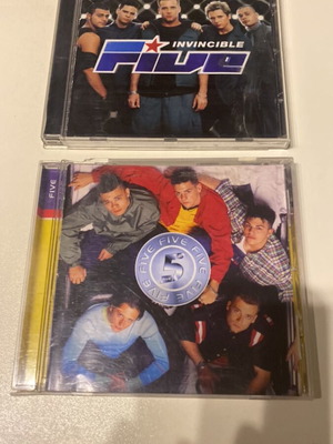 Five CD album used, pop