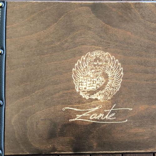 Zante Handmade Collectible Album like new, history