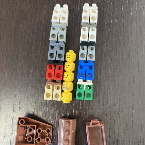 Lego lot with various accessories used