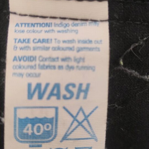 Miss Selfridge Mini skirt XS like new, black and blue