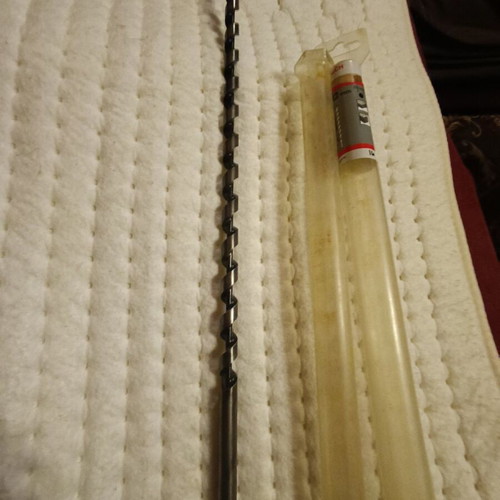 Bosch wood drill bit with hex shank 12mm x 360mm x 450mm like new