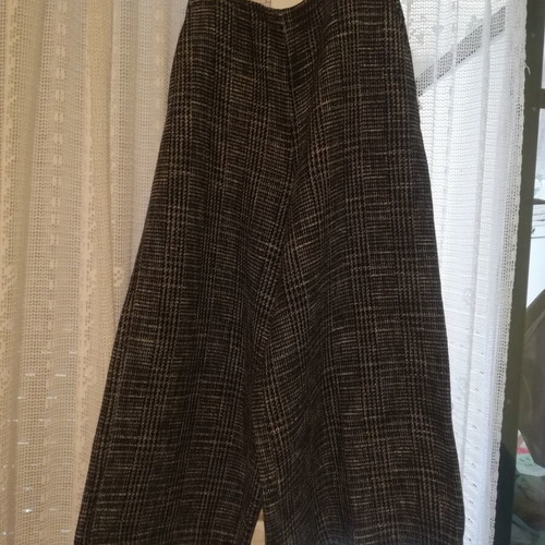 Massimo Dutti wool blend palazzo pants size 42, like new