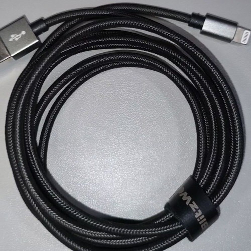 BlitzWolf USB-A to Lightning braided cable 1.8m, Apple MFI certified